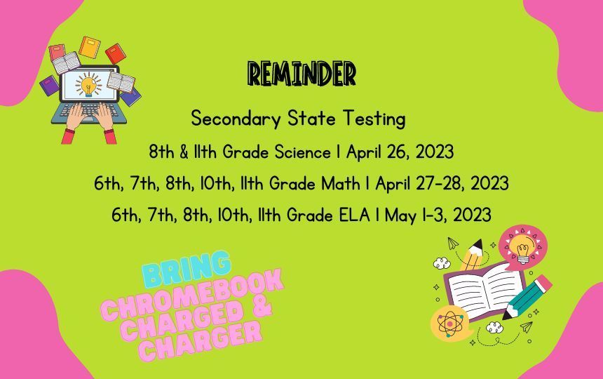Secondary State Testing